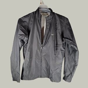 Nike Girls Gray Zip-Up Jacket  Size Med 8-10 Youth Size